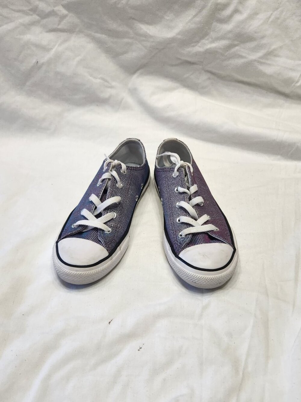✨ Converse Chuck Taylor All Star Iridescent Metallic Low Tops | Junior Size 3 🦄